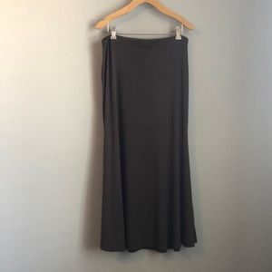 J Jill Brown Maxi Skirt NWOT